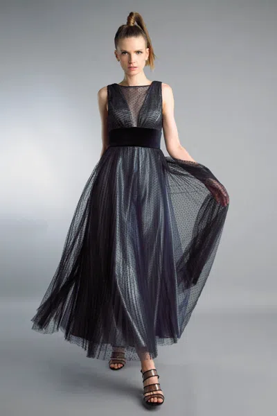 Basix Black Label Sheer Sleeveless Dress