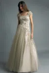 Basix Black Label Short Sleeve Ballgown