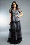 Basix Black Label Short Sleeve Gown By Basix
