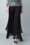 Basix Black Label Silk Dress Pants By  In Black