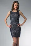 Basix Black Label Sleeveless Cocktail Dress