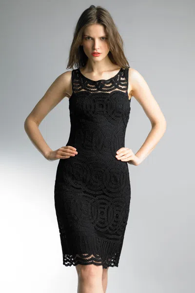 Basix Black Label Sleeveless Cocktail Dress