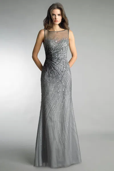 Basix Black Label Sleeveless Dress With Sequin Motif