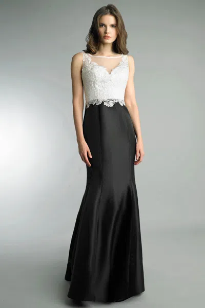 Basix Black Label Sleeveless Evening Dress