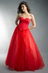 Basix Black Label Sleeveless Evening Dress