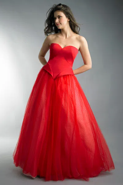 Basix Black Label Sleeveless Evening Dress
