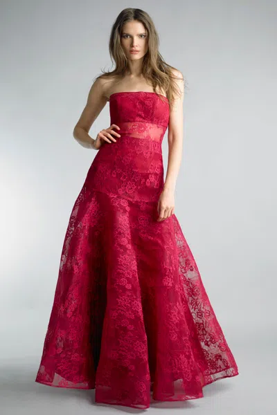 Basix Black Label Sleeveless Evening Dress
