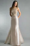 Basix Black Label Sleeveless Evening Dress