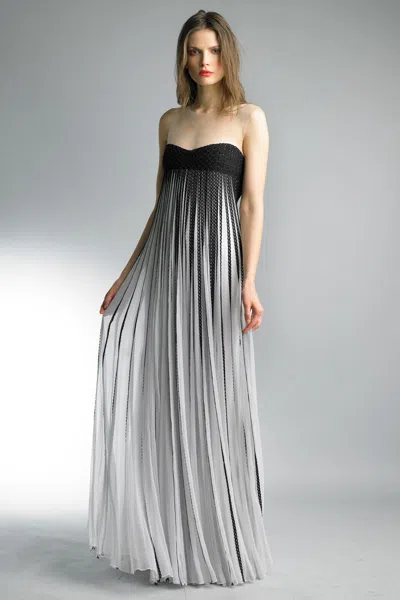 Basix Black Label Sleeveless Evening Gown