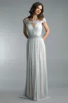 Basix Black Label Sleeveless Evening Gown