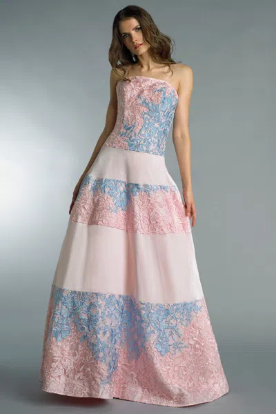 Basix Black Label Sleeveless Evening Gown
