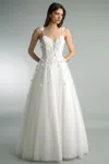 Basix Black Label Sleeveless Evening Gown