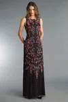 Basix Black Label Sleeveless Evening Gown