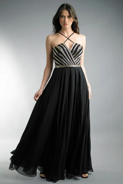 Basix Black Label Sleeveless Gown