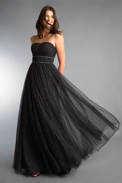 Basix Black Label Sleeveless Polka Dot Dress