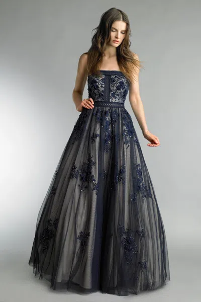 Basix Black Label Strapless Ballgown