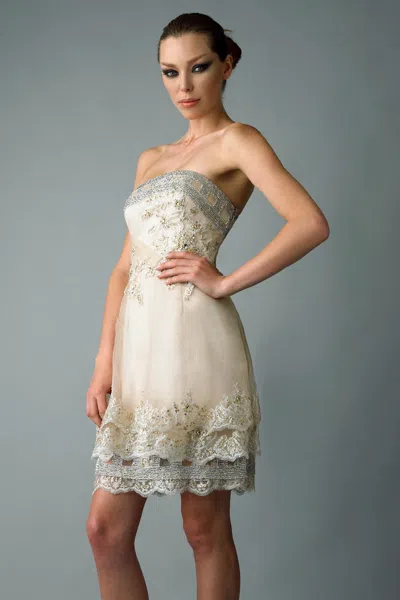 Basix Black Label Strapless Cocktail Dress