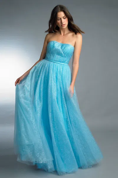 Basix Black Label Strapless Evening Gown