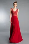 Basix Black Label V Front V Back Dress