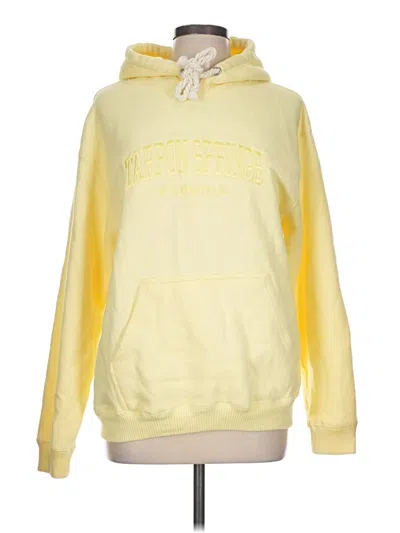 Pre-owned Basix Of America Sweatshirt In Yellow