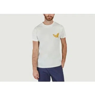 Bask In The Sun Dolphine T-shirt In White