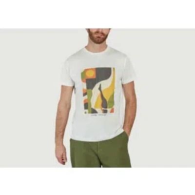Bask In The Sun Paradise T-shirt In White