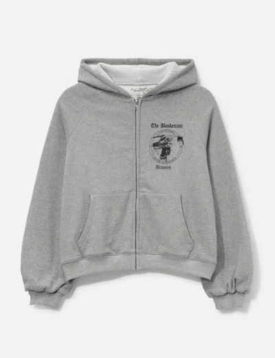 Basketcase Bruisers Thermal Lined Zip In Animal Print