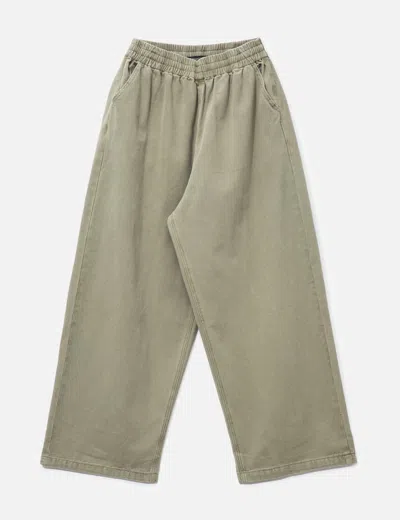 Basketcase Elephant Utility Pants In Gray