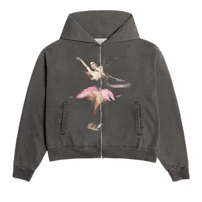 Pre-owned Basketcase Gallery Ballet A Vintage Zip Up 'vintage Black' | Men's Size M