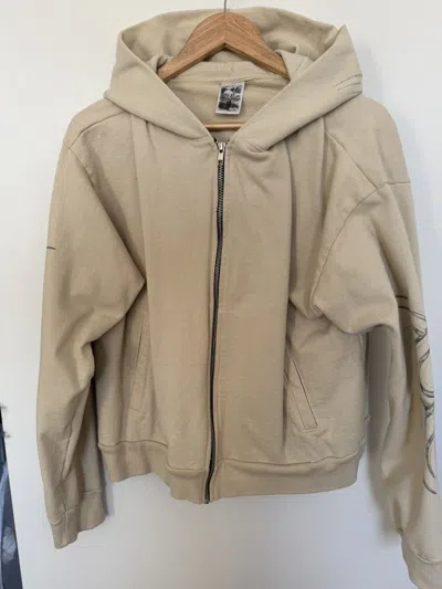 Pre-owned Basketcase Gallery Basketcase Hoodie In Sand