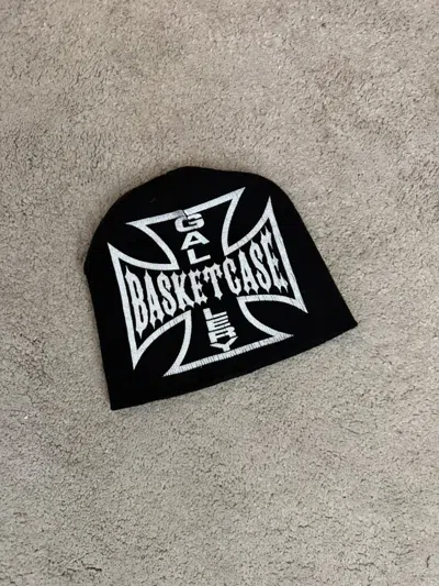 Pre-owned Basketcase Gallery Beanie In Black