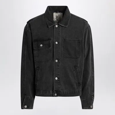 Basketcase Gallery Black Washed Denim Jacket
