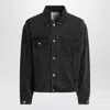 Basketcase Gallery Black Washed Denim Jacket In Black