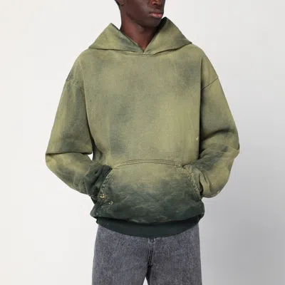 Basketcase Gallery Green/yellow Gradient Hoodie
