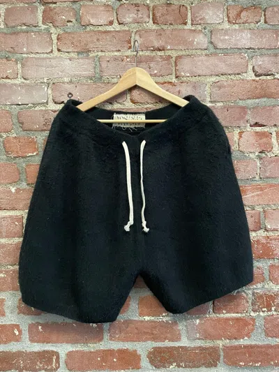 Pre-owned Basketcase Gallery Mohair Shorts In Black