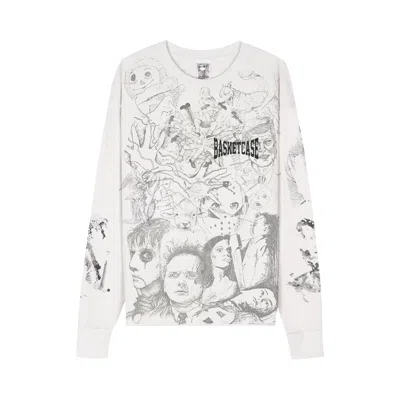 Pre-owned Basketcase Gallery Scribble Thermal 'white' | Men's Size M