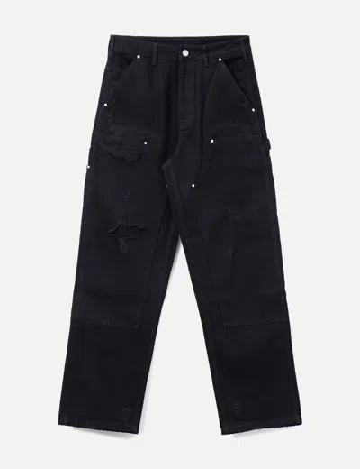 Basketcase Hench Double Knee Pants In Black/黑色/블랙/ブラック