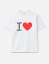 Basketcase I Heart T-shirt In White