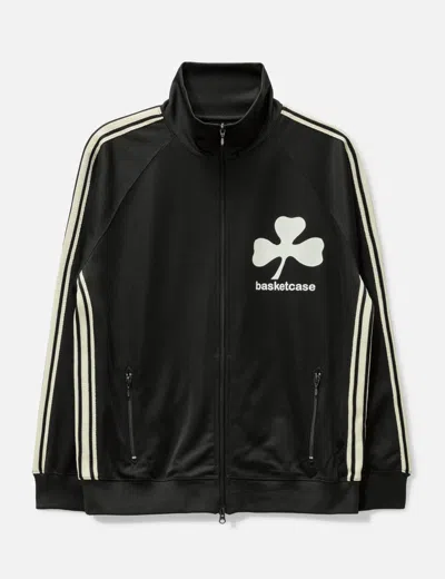 Basketcase Lucky Track Jacket In Black