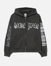 Basketcase Massacre Zip Up In Black