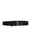 Basketcase Mohair Fastener Belt
