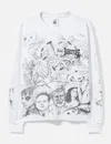 Basketcase Scribble Thermal In White/白色/화이트/ホワイト