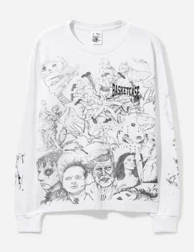 Basketcase Scribble Thermal In White/白色/화이트/ホワイト