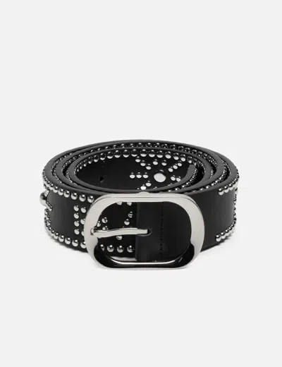 Basketcase Spellout Fastener In Black