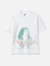 Basketcase Theresa Jr T-shirt In White