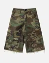 Basketcase Tracker Camo Shorts In Multi