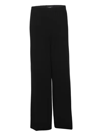 Pre-owned Basler Tailored Trousers In Black