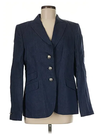 Pre-owned Basler Blazer Jacket In Blue