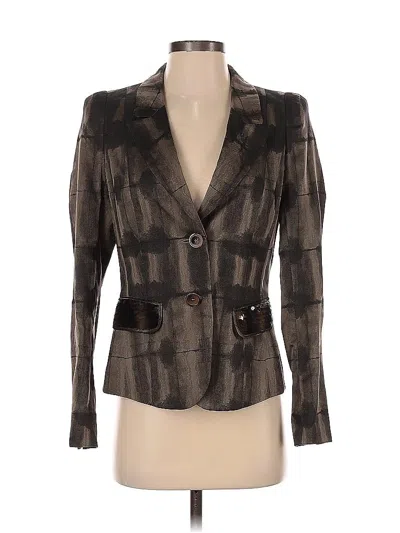 Pre-owned Basler Blazer Jacket In Brown
