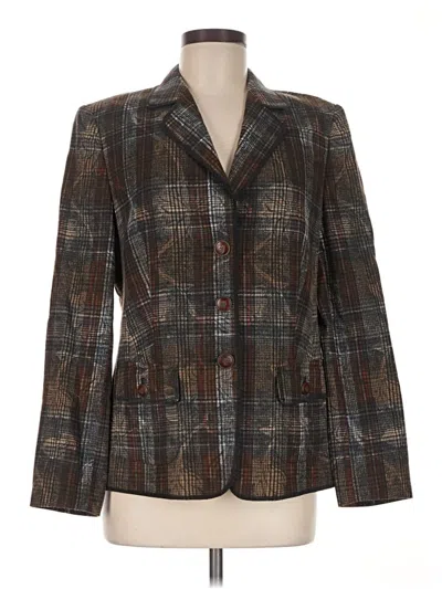 Pre-owned Basler Blazer Jacket In Brown